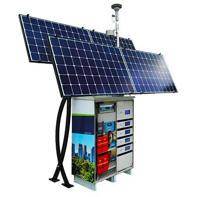 Solar Powered AQMS